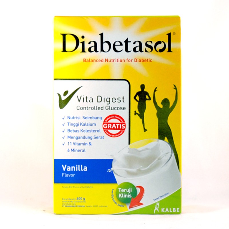 

DIABETASOL MILK VANILA 600GR