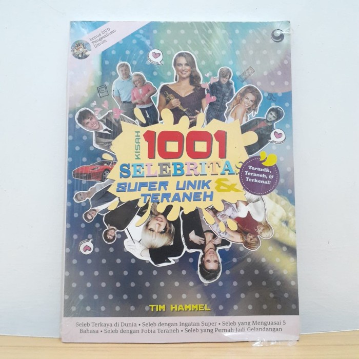 BUKU   KISAH 1001 SELEBRITAS YANG UNIK DAN ANEH   ORIGINAL