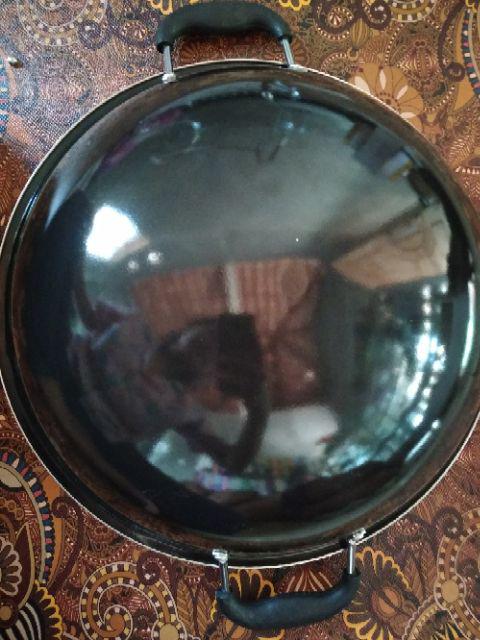 Wajan Cekung Enamel Hokky - 35 Cm