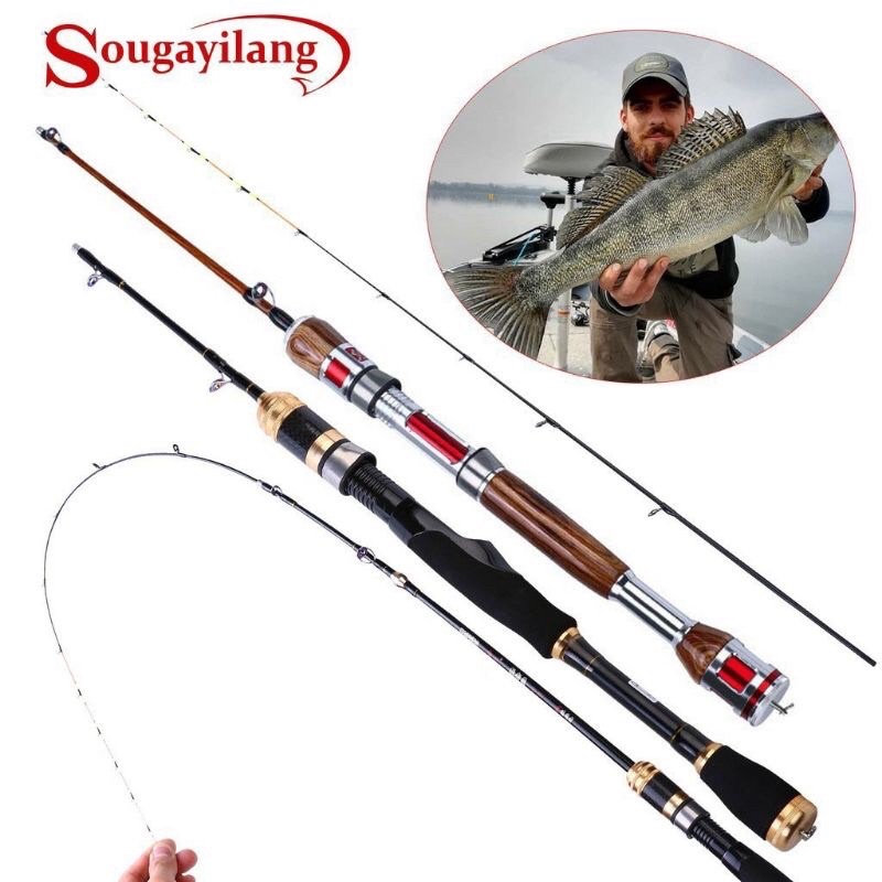 Joran udang sangat lentur 120/128 cm sougayilang spining