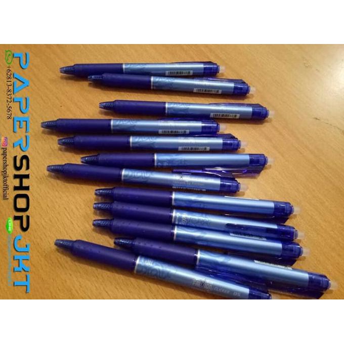 

GROSIR!!! Pulpen Pen Frixion Pilot 0.5 BIRU ( Bisa Dihapus ) HEMAT