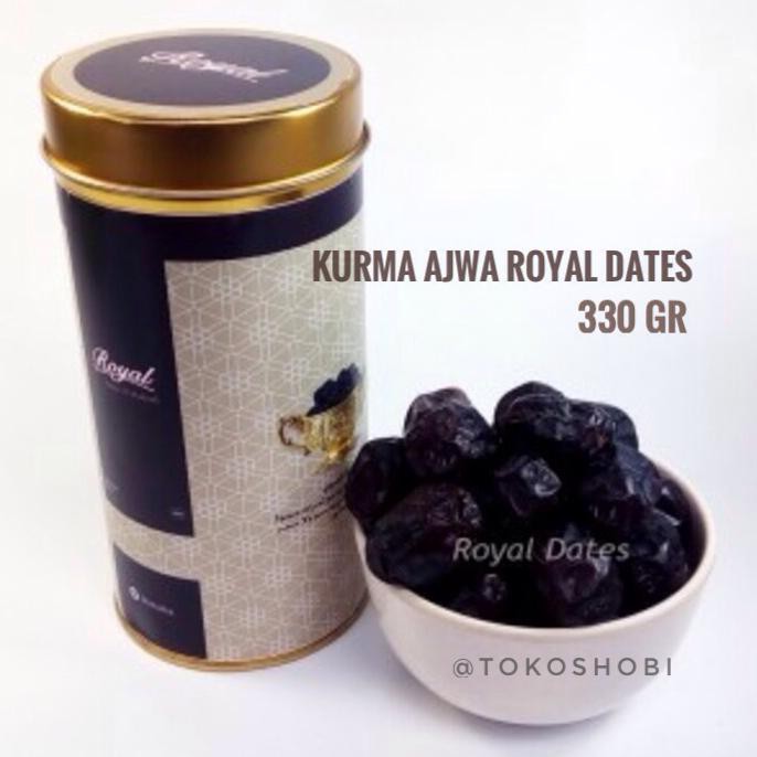 

Best Seller Kurma Ajwa Royal Dates 330 Gr Kurma Nabi Harga Grosir Mudikulo.Com1