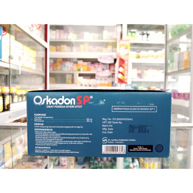 OSKADON SP 1 STRIP @4 TABLET | UNTUK NYERI OTOT - ED 11/2025