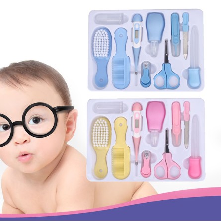 Perlengkapan Bayi Set Newborn isi 10/6  (Termometer. Gunting Kuku. Sisir Bayi. Dll) Baby Care Kit-3