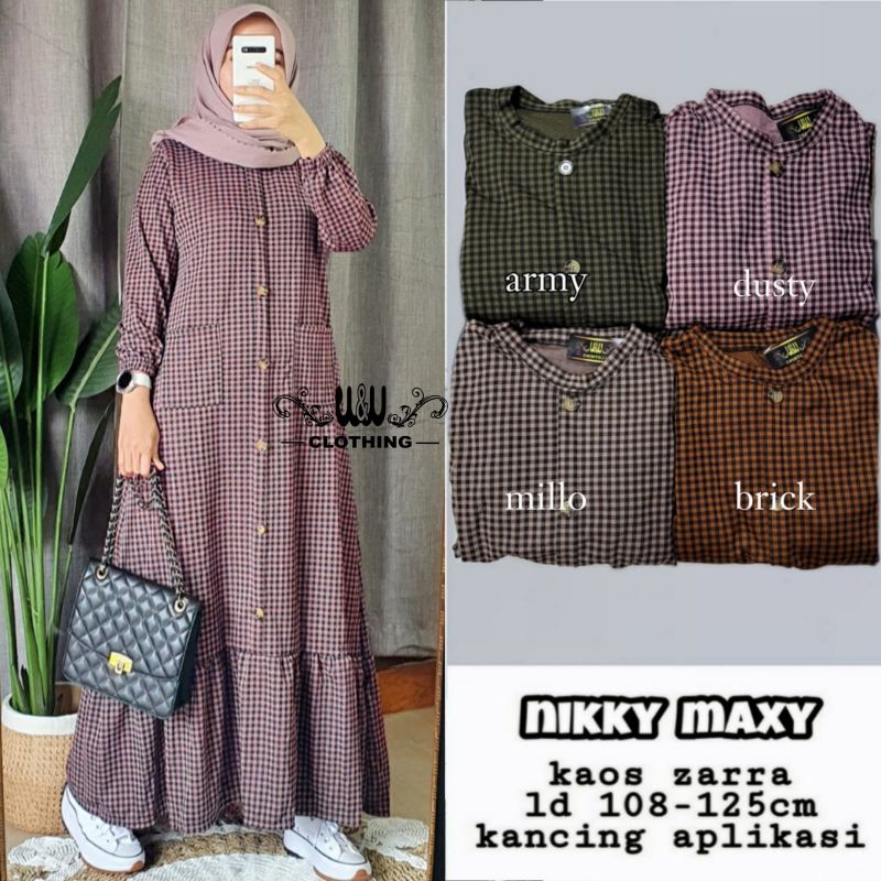 NIKKY MAXY ORI BY W&amp;W GAMIS TERBARU