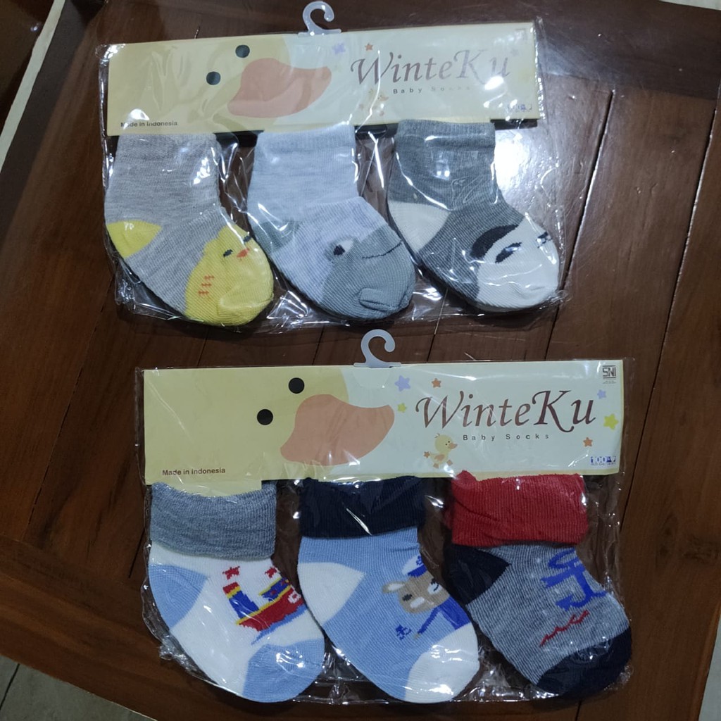 Kaos kaki isi 2pcs fit, pichu, winteku, okeboo