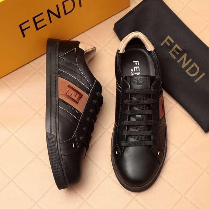 Barang Berkualitas sepatu Fendi Pria Mirror 1:1 Good Quality PROMO