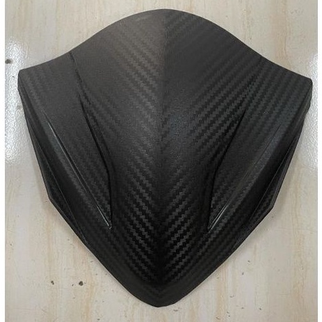 Visor beat karbon tebal, Visor Karbon Beat 2014 - 2019 FI ESP Bahan Plastik Premium