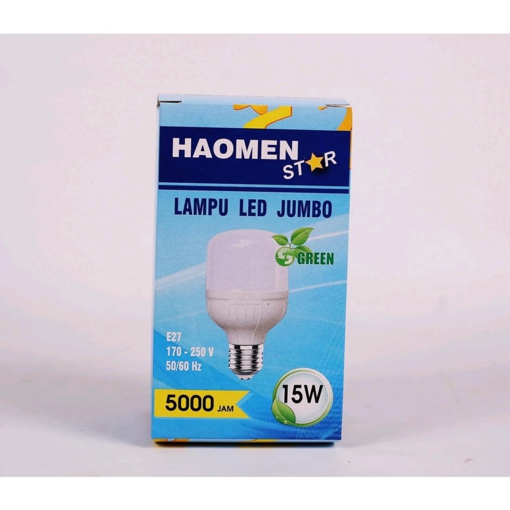 Lampu Led Jumbo/lampu led tbulb/merek Haomen Star 5w/10w/15w/20w/30w