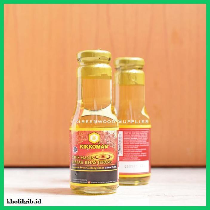 

gnidderdsaus- kikkoman mirin 250ml - cuka sushi bumbu sushi jepang (halal) -asliiiiii.