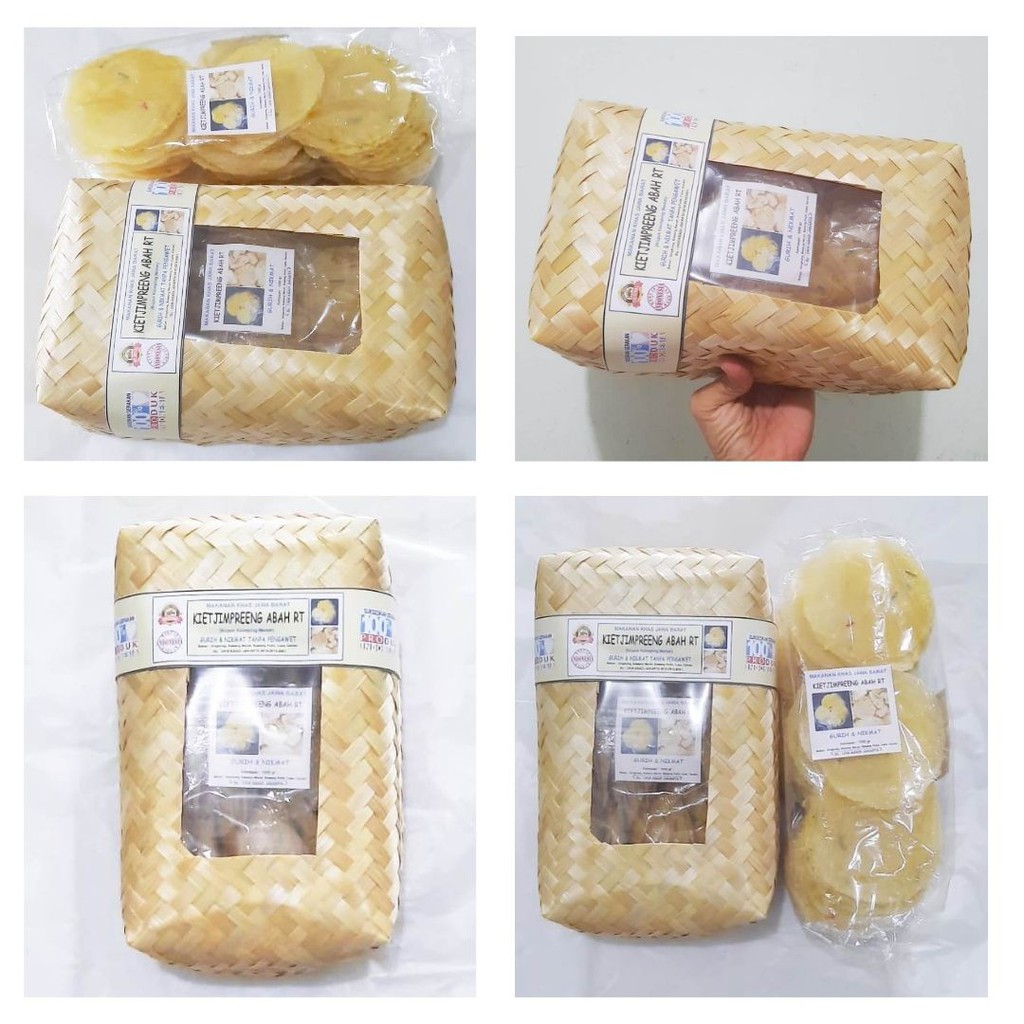 Kietjimpreeng Abah RT 1Kg Kicimpring Snack Krupuk Khas Jawa Barat Opak 141