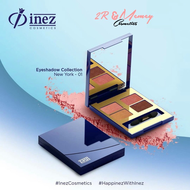 Inez Eye Shadow Collection 6 gr / Inez Color Counter Plus Eyeshadow Collection