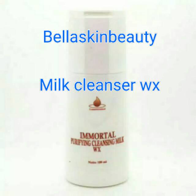 Immortal milk cleanser wx purifying cleansing milk wx