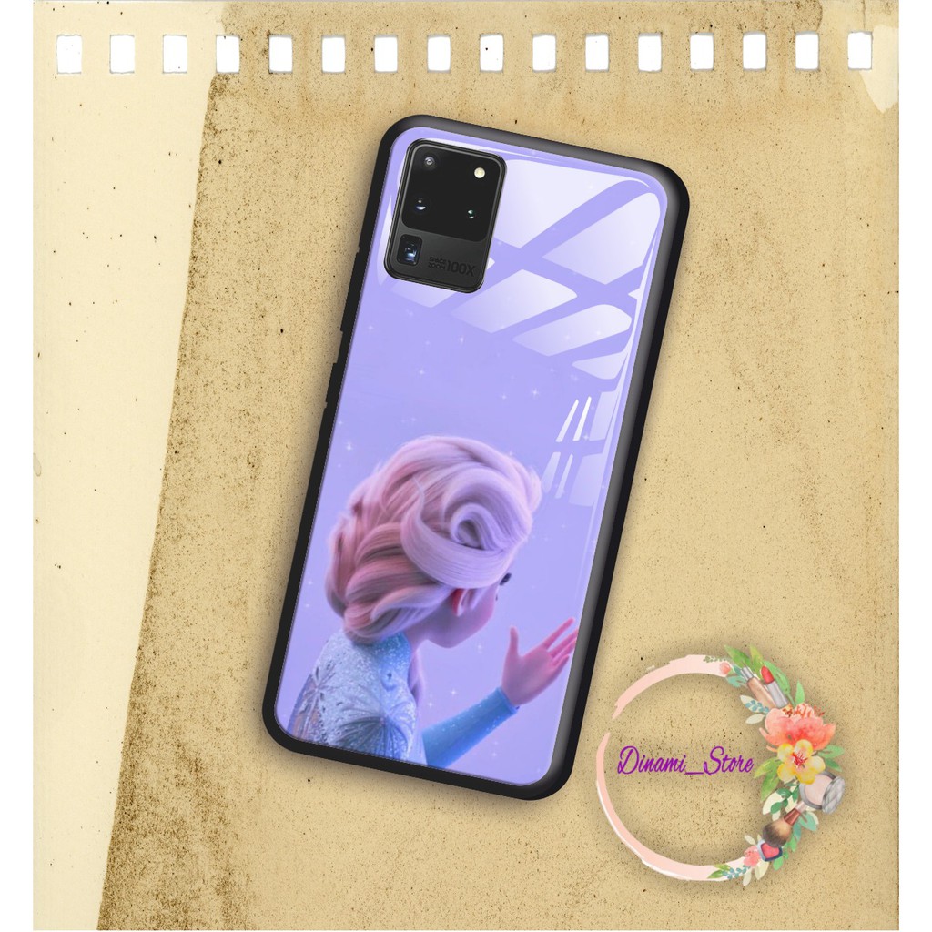 back case glass FROZEN  oppo vivo samsung iphone realme all type DST1264