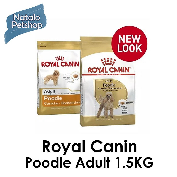 Royal Canin Poodle Adult Dog Food 1.5KG/Makanan Anjing/Murah/Pudel