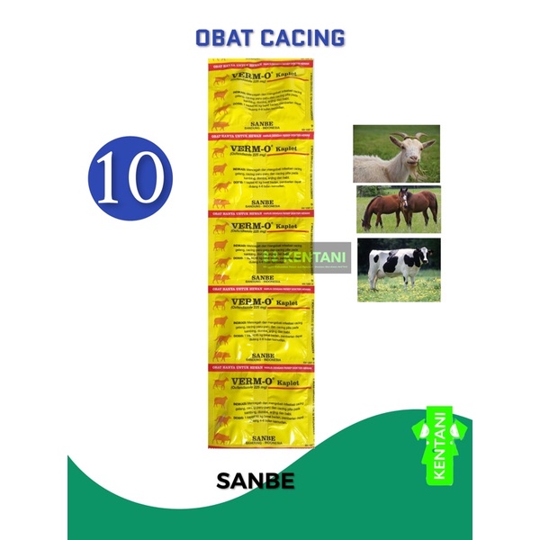 Obat Cacing Hewan - Verm O (SANBE)