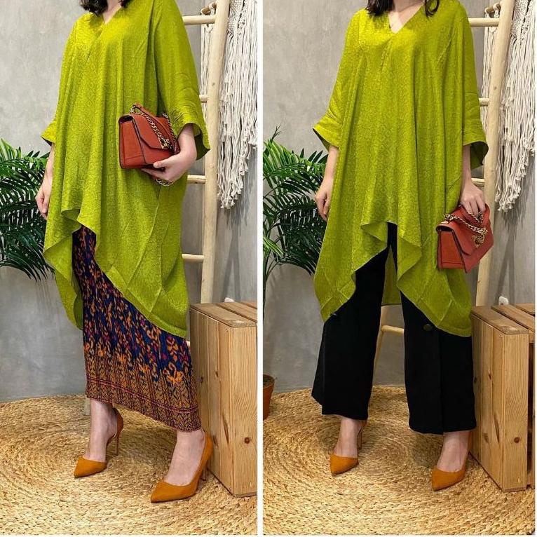 RSD.116487 • tunik Aruna / tunik batik / blouse viscos batik (HANYA ATASAN)