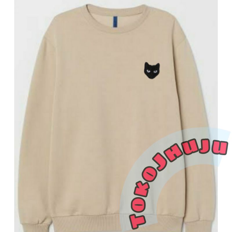 (Versi) Basic Sweater Enhypen Sunoo Panther Colar Logo kecil kiri