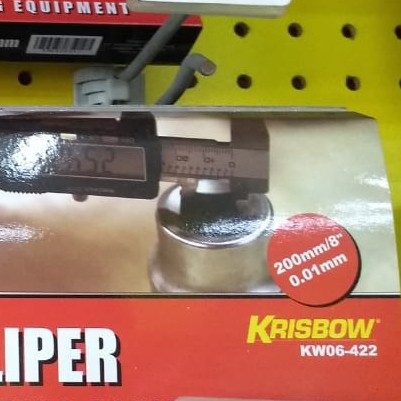 Krisbow Sigmat Digital Caliper 8" (8 inch) 200 mm/ Jangka Sorong