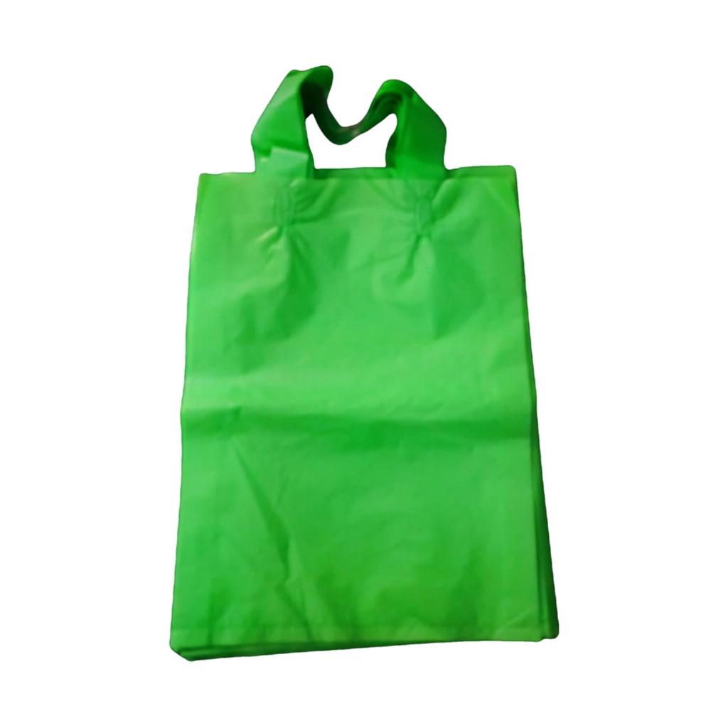 Tas Softhandle murah uk. 15x22 isi 100pcs/Plastik Packing warna/Shopping bag warna/Tas souvenir warn