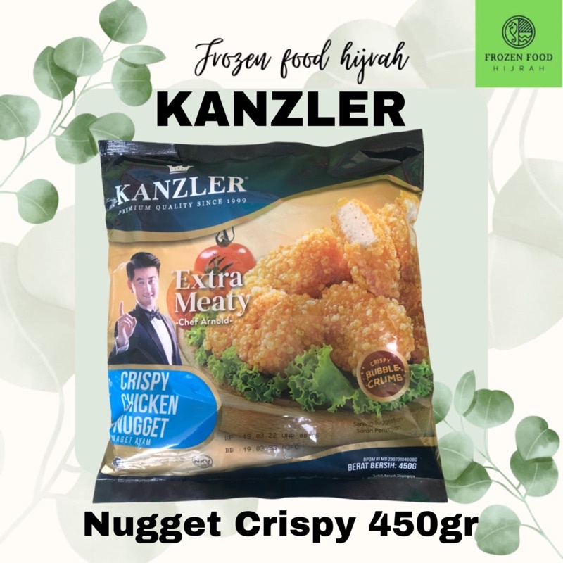 

KANZLER CRISPY CHICKEN NUGGET 450GR