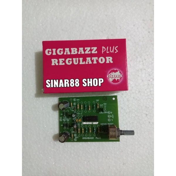 KIT GIGABAZZ GIGABASS GIGA BASS BAZZ PLUS REGULATOR IC LM 324