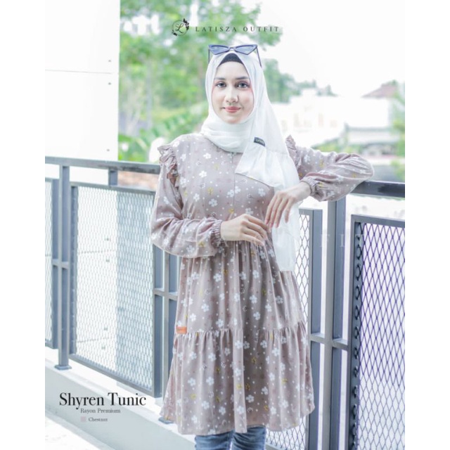Shyren Tunik Latisza Tunik bahan rayon premium