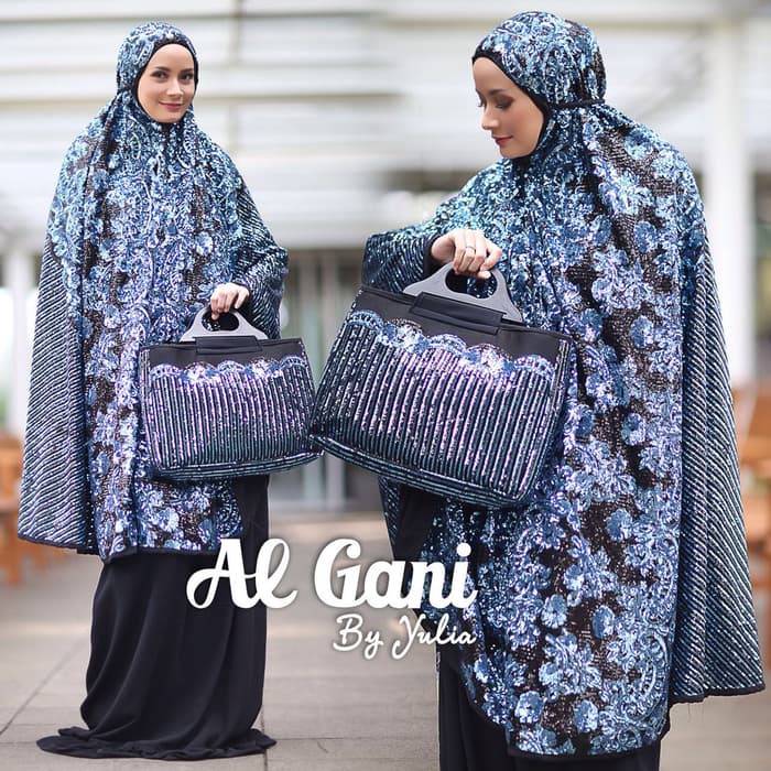 Stok Terbatas !!! Azurra Shop Mukena Qonita Payet Squin Tosca Ori By Al Gani Mekenah Dewasa Fashion