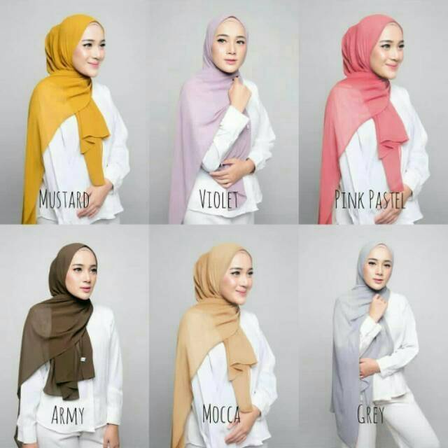 (DEFECT SALE) HIJAB SEGIEMPAT / PASHMINA / DENAY / BERGO / AZARA / ANSANIA / VOAL / HIJAB IMPORT