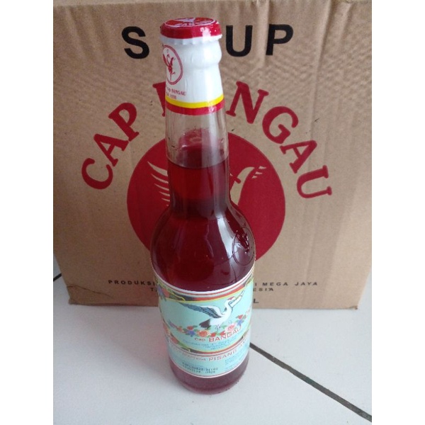 

Sirup Cap Bagau Rasa Pisang Ambon 1 botol.