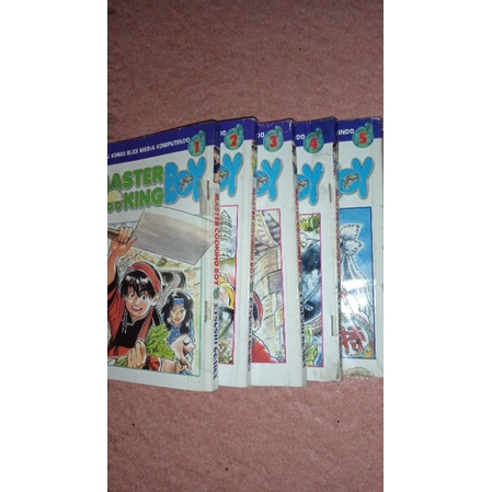 Komik Master Cooking Boy - Etsushi Ogawa Set Paket