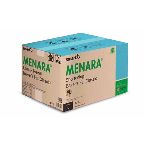 

Mentega Putih Menara Baker's Fat Repack 250gr