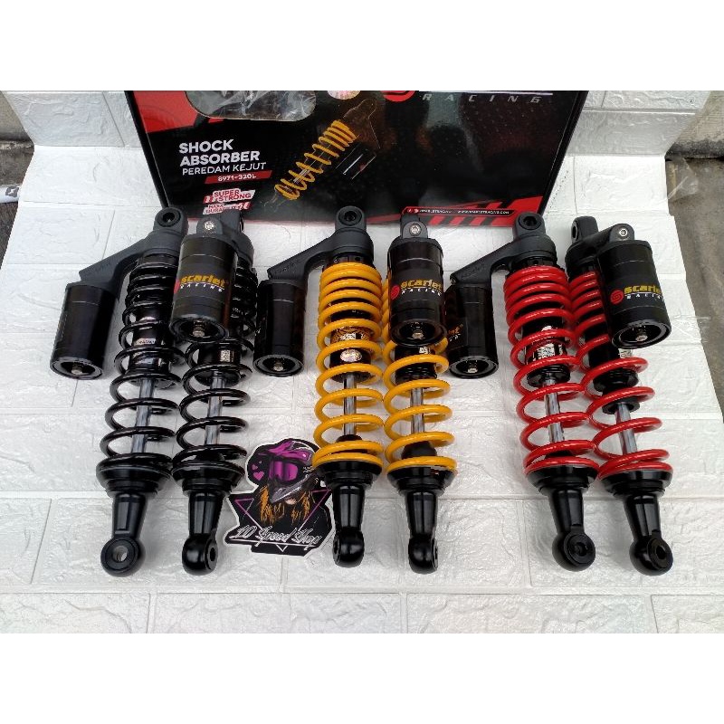 Shockbreaker Tabung Atas Scarlet Original 320mm Shock Rk king Shock Scarlet 320mm Rk king