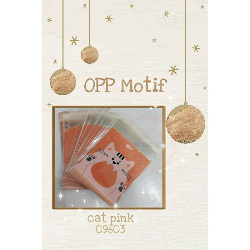 OPP Motif, Plastik Kue, Plastik Cookies