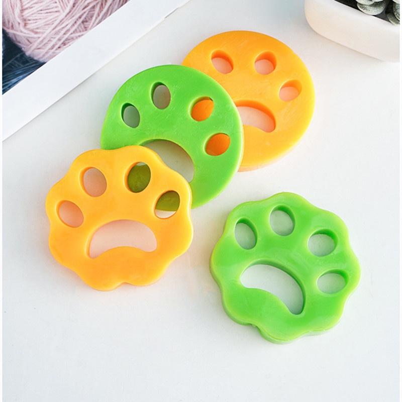 1pc Sikat Pembersih Bulu Anjing / Kucing Multifungsi Bahan Silikon Reusable Untuk Mesin Cuci