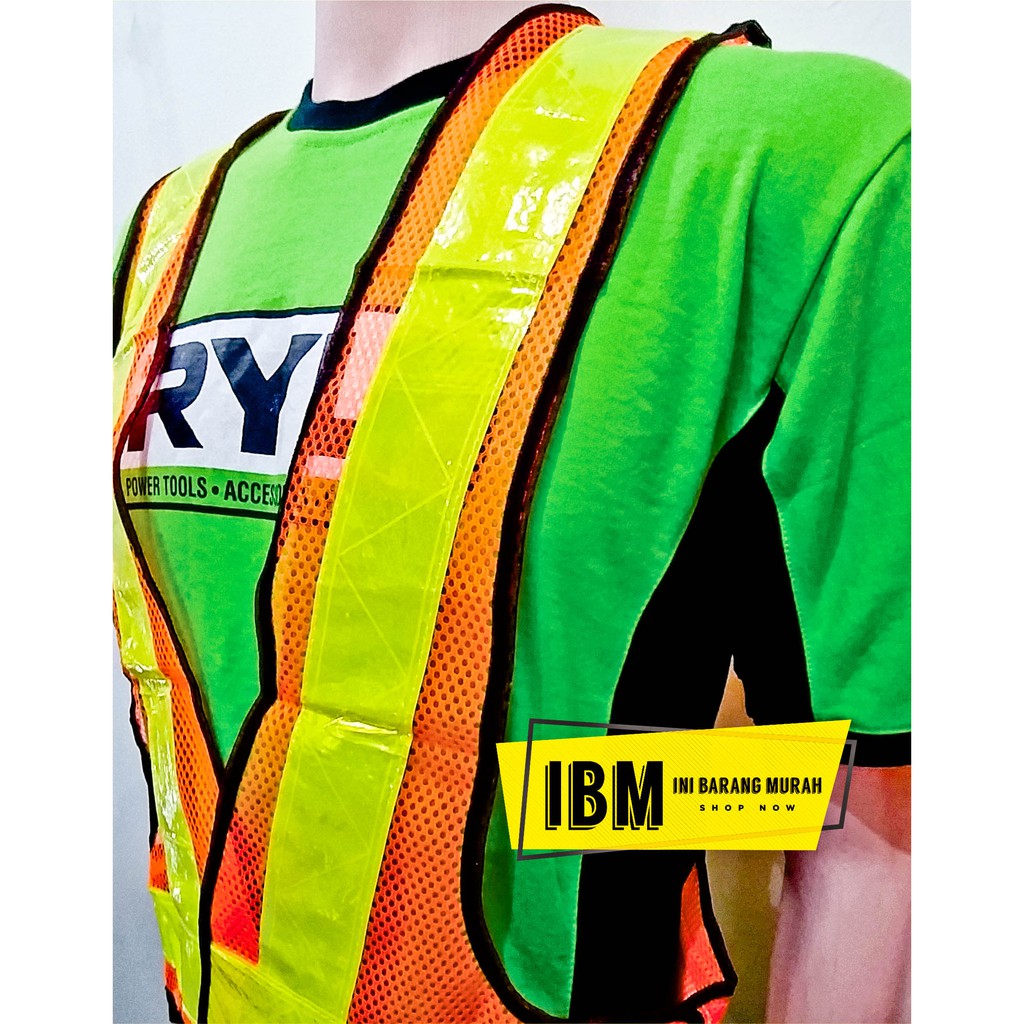ROMPI JARING V SCOTLIGHT ORANGE / SAFETY VEST / ROMPI SAFETY