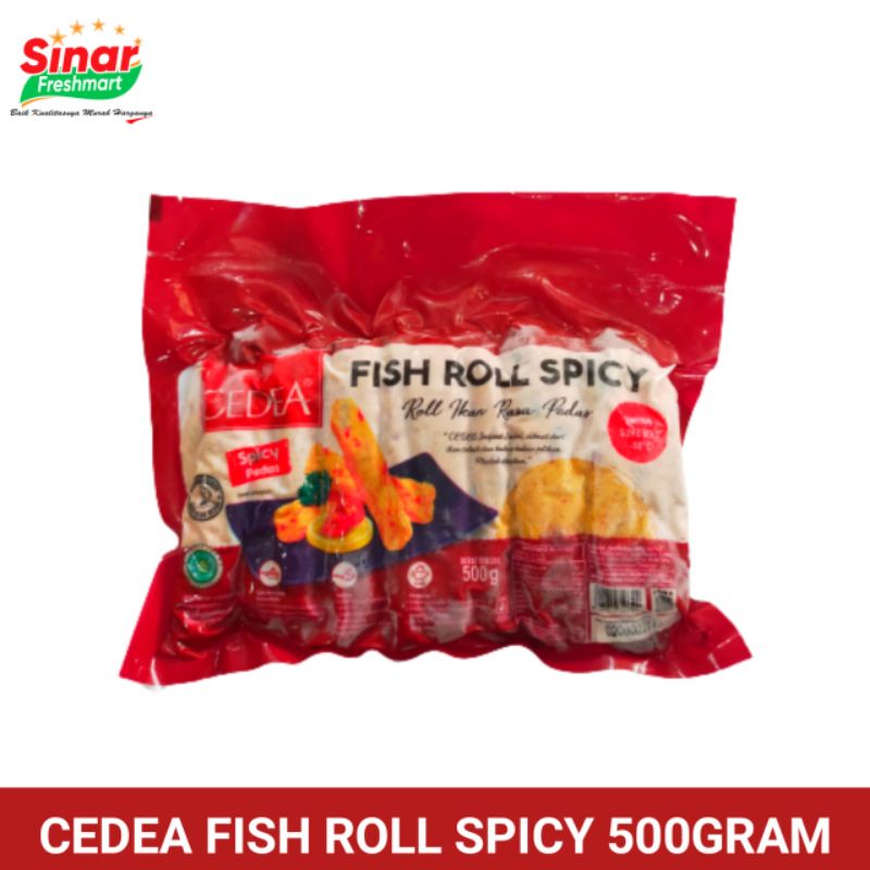 

CEDEA FISH ROLL SPICY 500GRAM