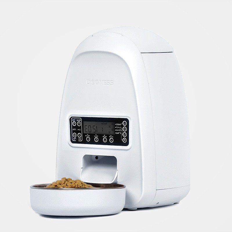 tempat makan otomatis anjing kucing timer /Automatic pet feeder with timer