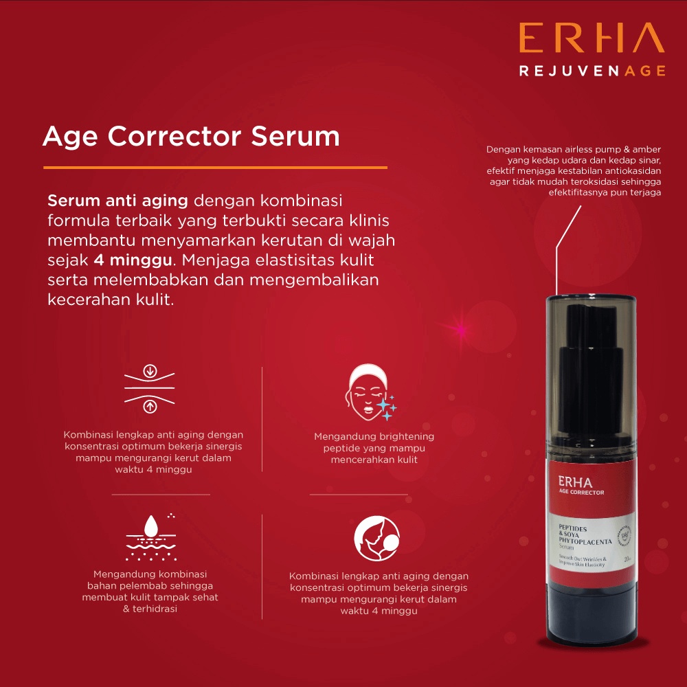 ERHA AGE CORRECTOR SERUM 20ml