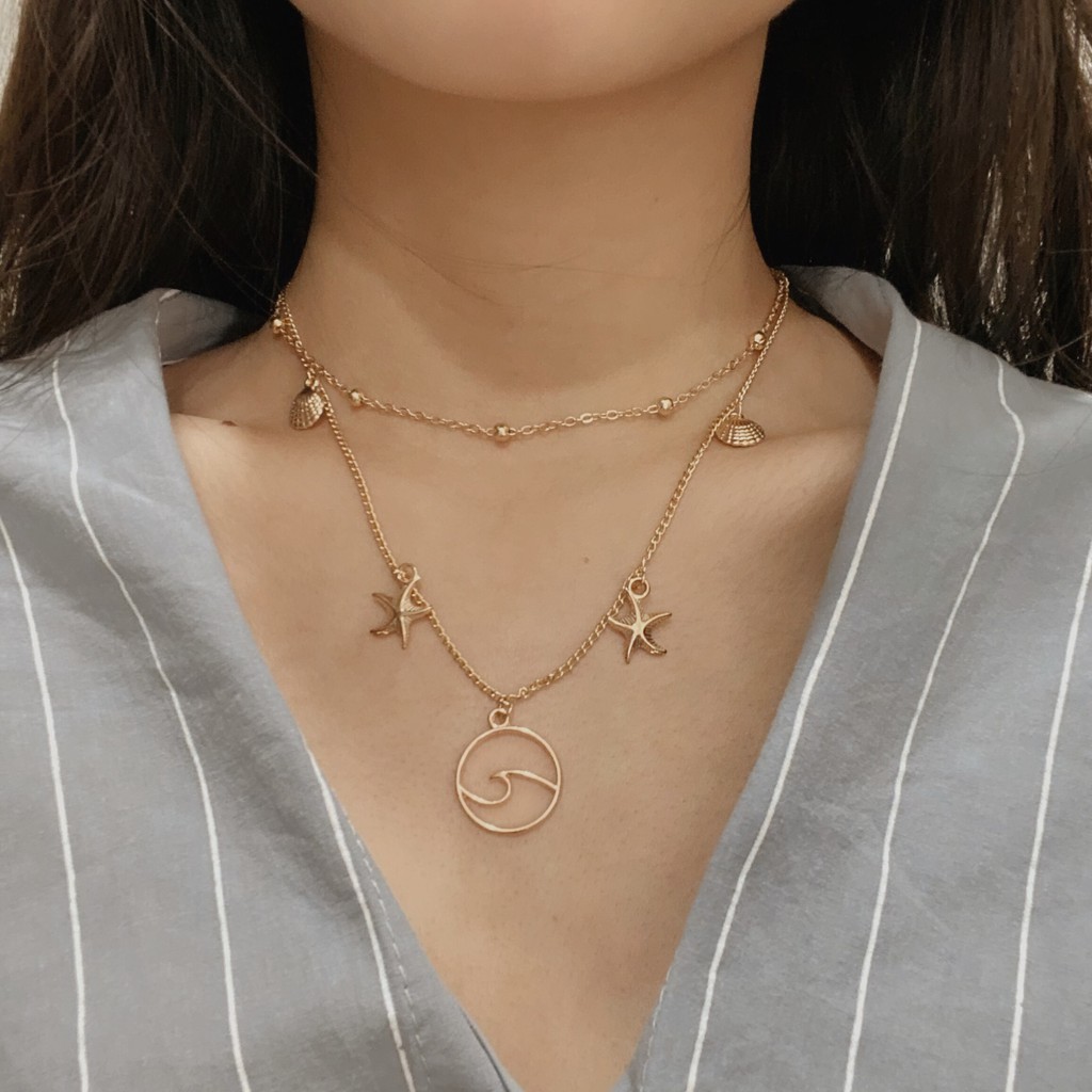 lucy necklace / Aksesoris Kalung Wanita Kalung Korea