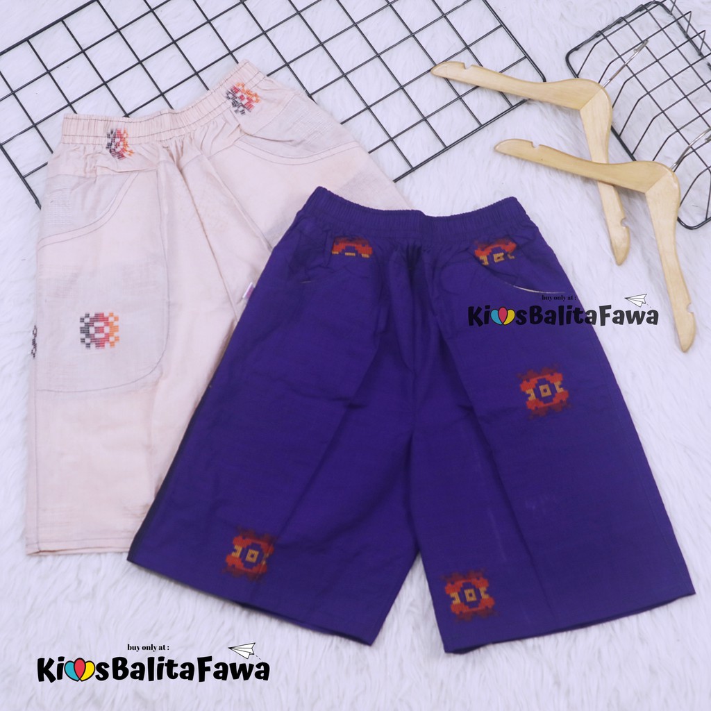 Celana Hawai Uk 7-10 Tahun / Celana Harian Anak Tanggung Bawahan Adem Boxer Pants Kids