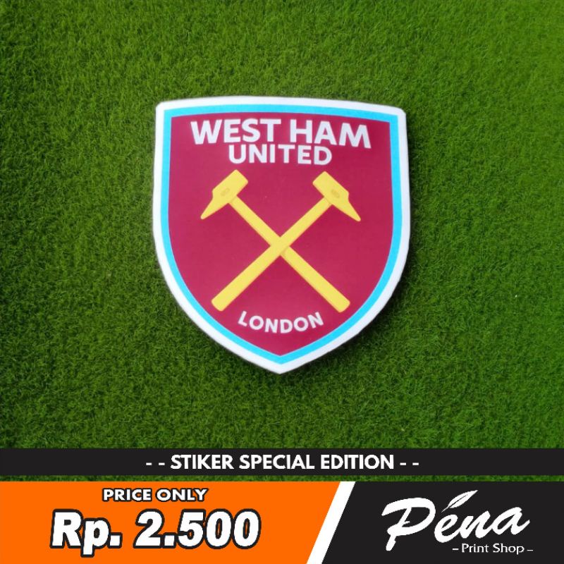 

Sticker Stiker Bola West Ham United Liga Inggris