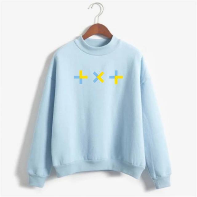 Sweater TXT Tomorrow X Together Babyblue moa