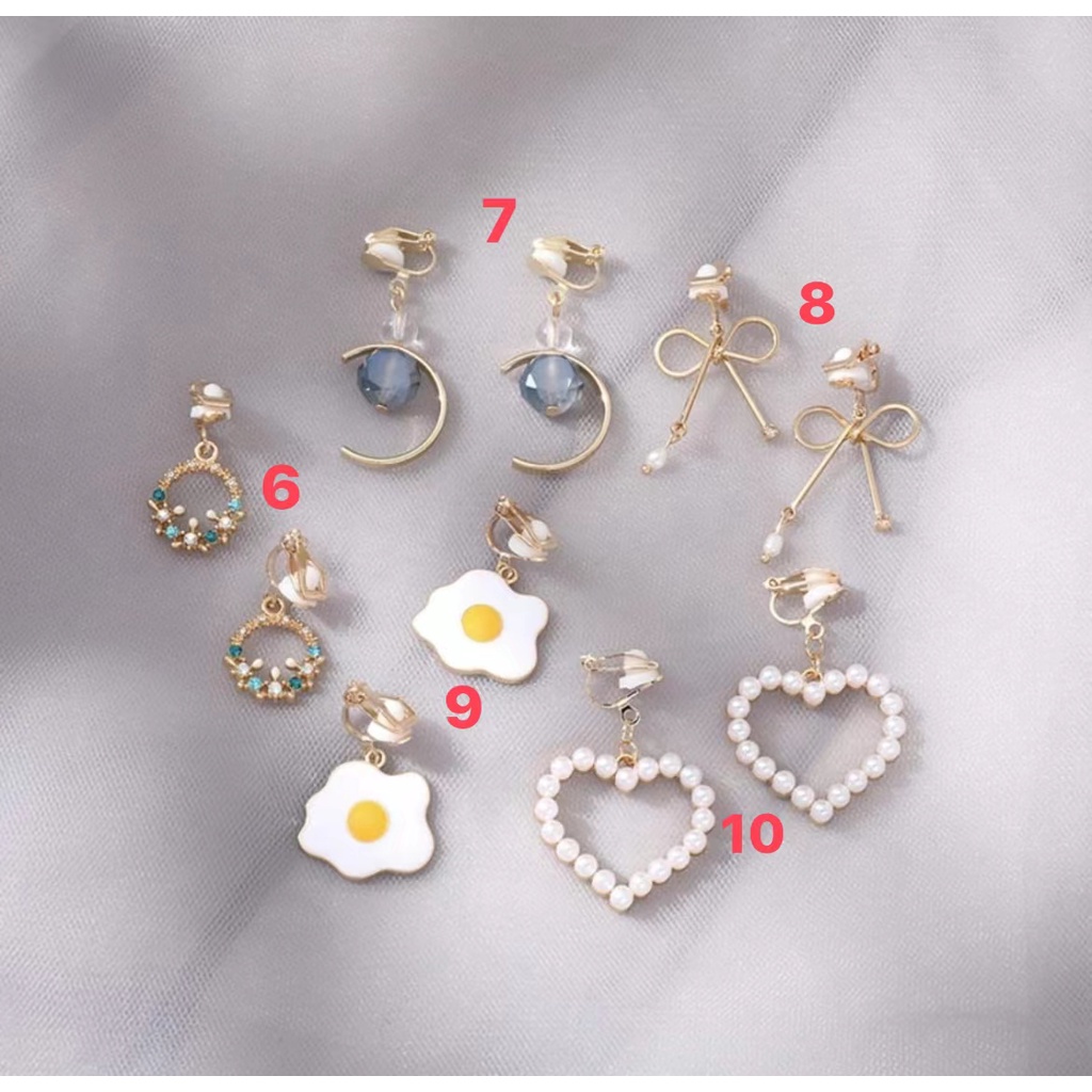 Anting fashion model korea vintage high quality anti karat