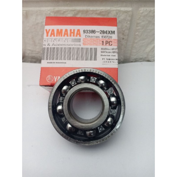 lahar /bearing 6204 lahar as pully belakang Mio m3,Mio z,soul GT 125 yamaha