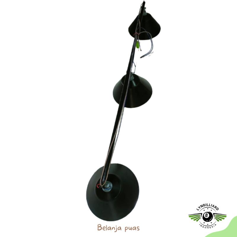 LAMPU MEJA BILLIARD 3 CUP SANGAT TERANG LAMPU 3 KAP MEJA BILLIAR