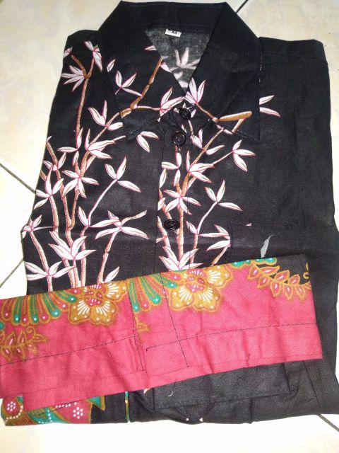 Baju Couple Batik Keluarga/setelan Batik Keluarga/batik Ayah Anak