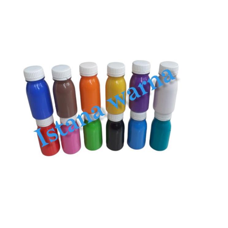 

[64] Cat Lukis PREMIUM 80 ml Cat Lukis Acrylic untuk Gypsum Tanah Liat Mural Tembok kanvas serba guna Tive Matte izrl348