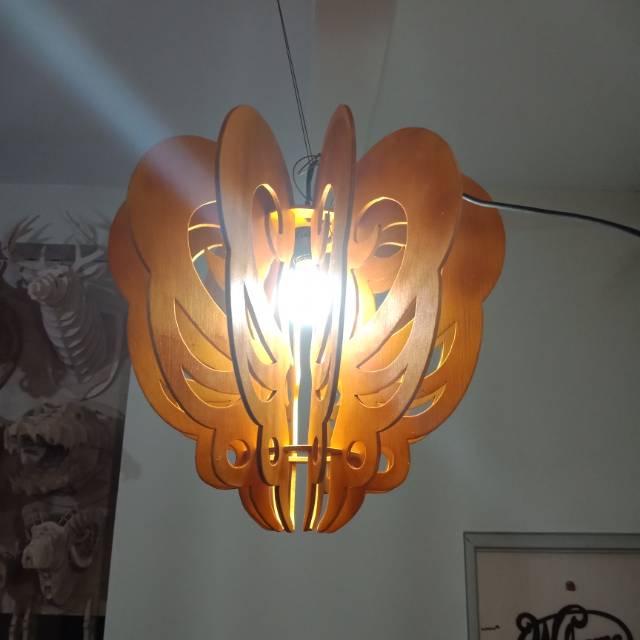 Lampu hias gantung cantik Luv Lamp