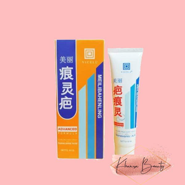 PENGHILANG BEKAS LUKA PENGHILANG BEKAS JERAWAT Meilibahenling Cream scar ASLI